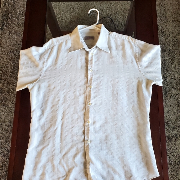 Versace Classic Designer White Dress Shirt - Picture 3 of 7